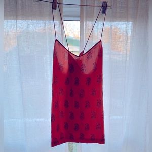 Broadway & Broom Silk Tank Top